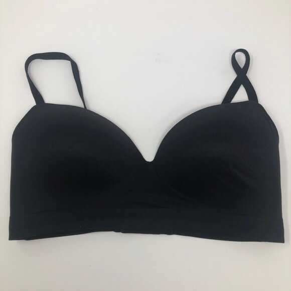 Soma Enbliss Wireless Bra Size 34D Black - Picture 1 of 6